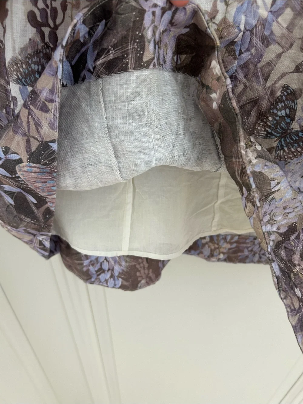 Zimmermann Cream Lightweight Linen Tunic - Picture 11 of 11